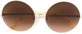 Thumbnail for your product : Victoria Beckham round-shaped sunglasses