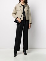 Thumbnail for your product : AMI Paris Wide Fit Pleated Trousers