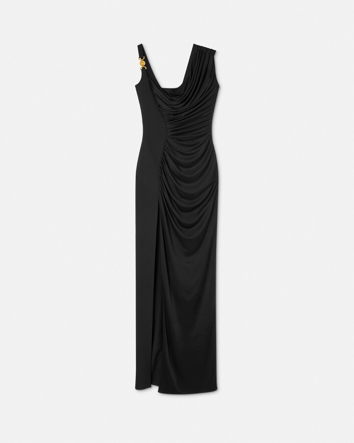 Versace Medusa '95 Draped Gown - ShopStyle Evening Dresses
