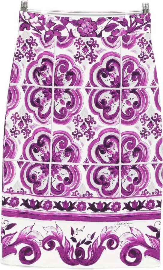 Dolce & Gabbana Floral Skirt