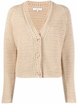 Thumbnail for your product : Vince crochet V-neck cardigan