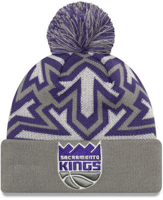 New Era Sacramento Kings Glowflake Cuff Knit Hat