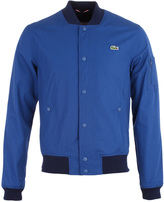 Thumbnail for your product : Lacoste L!ve Deep Blue Cotton Bomber Jacket