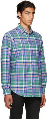 Polo Ralph Lauren Green Plaid Oxford Shirt