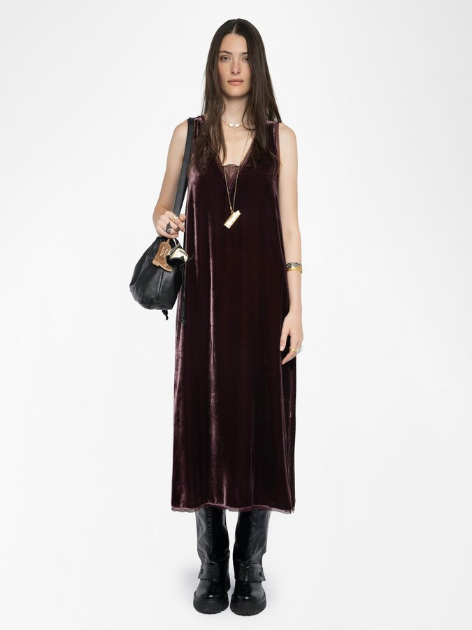 Renzo Velvet Dress