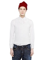 Thumbnail for your product : DSquared 1090 Cotton Jersey Tank Top And Poplin Shirt
