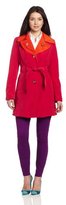 Thumbnail for your product : London Fog Women's Kara Two Tone Trench Coat