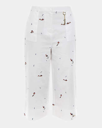 Ted Baker TRILLAA Stitch detail culottes