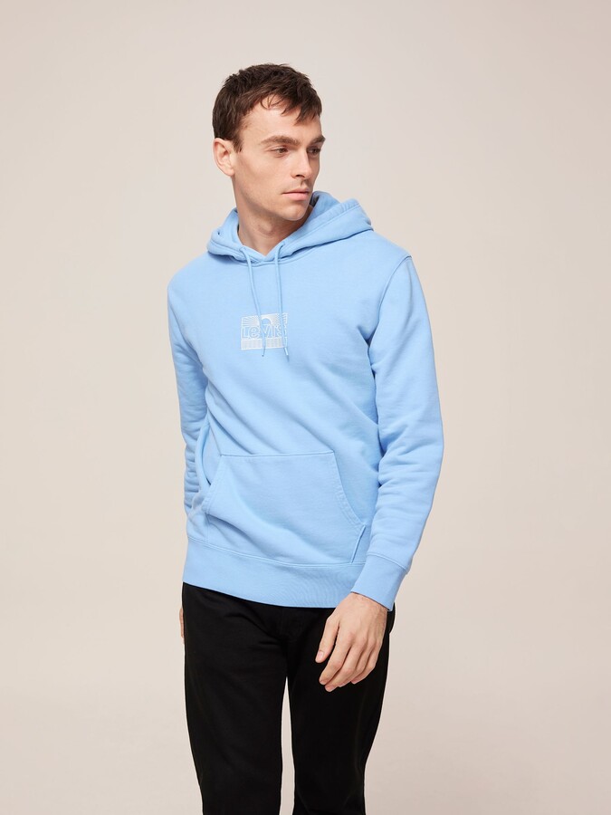 light blue sweatshirt men