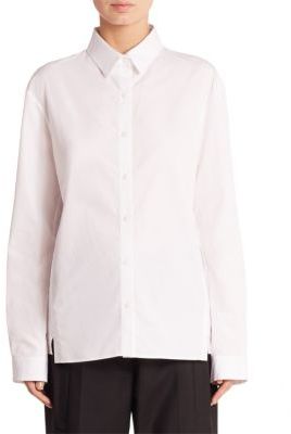 Jil Sander Long Sleeve Button Front Shirt