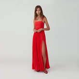 Thumbnail for your product : Fame & Partners Square Neck Pleated Dress