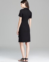 Thumbnail for your product : Karen Kane Short Sleeve Cascade Wrap Dress