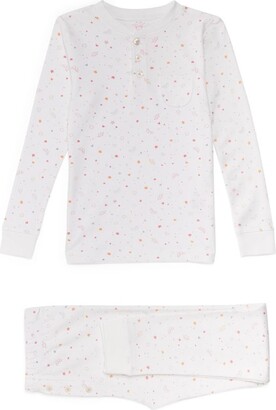 Marie Chantal Marie-Chantal Star And Crown Print Pyjama Set (2-10 Years)
