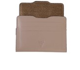 Thumbnail for your product : Hiva Atelier Double Card Holder Sand & Metallic Brown