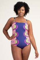 Thumbnail for your product : Trina Turk Rainbow Swirl Plus Maillot
