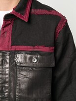 Thumbnail for your product : Rick Owens Painted Panel Denim Jacket