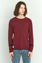 Thumbnail for your product : NATIVE YOUTH Birling Indigo and Burgundy Breton Stripe Long-Sleeve Shirt