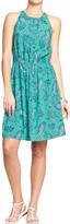 Thumbnail for your product : Old Navy Women's Paisley Halter Dresses