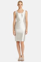 Thumbnail for your product : Lafayette 148 New York 'Ayiana' Cotton & Silk Sheath Dress