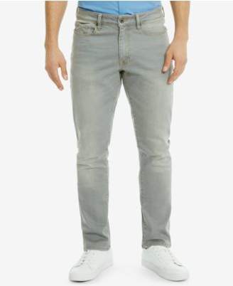 Kenneth Cole Reaction Men's Slim-Fit Gray Wash Jeans