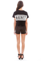 Thumbnail for your product : Singer22 lovers + friends Babe Magnet Cropped Tee