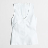 Thumbnail for your product : J.Crew Factory Factory V-neck ponte shell
