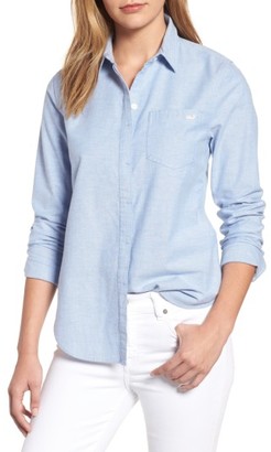 Vineyard Vines Women's Relaxed Fit Oxford Shirt