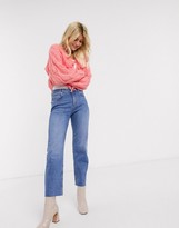 Thumbnail for your product : ASOS DESIGN cable cardi with tie front detail