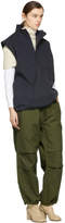 Thumbnail for your product : Chimala Navy Detachable Sleeve Pullover Jacket