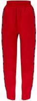 Thumbnail for your product : PrettyLittleThing Red Stripe Track Trouser