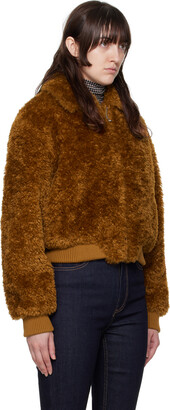 Rag & Bone Brown Nikki Faux-Fur Coat