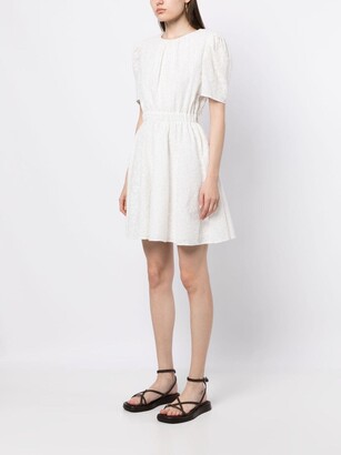 Jason Wu Eyelet-Detail Cotton Dress