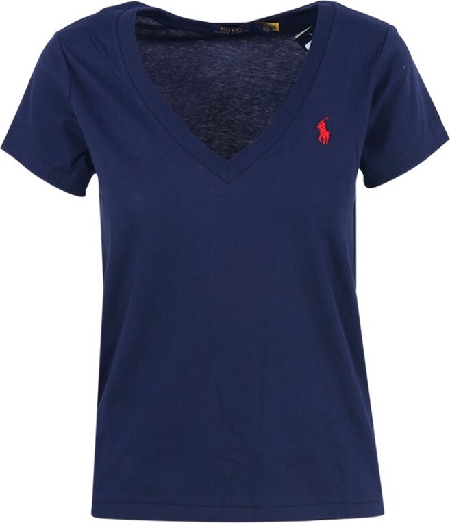 Ralph Lauren Women's Blue T-shirts | ShopStyle