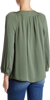 Joie Pacaya Long Sleeve Silk Blouse