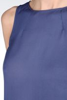 Thumbnail for your product : Giorgio Armani Crew Neck Top In Silk