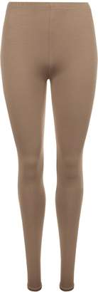 WearAll Womens Plus Size Plain Stretch Full Length Long Leggings Pants - 16-18
