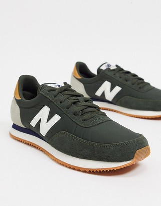 new balance 720 trainers in dark green