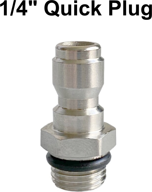 XOPIP 1/5/10 Pcs 1/4" Quick Plug Connect For High Pressure Wash Gun Hose Car Wash Accessories