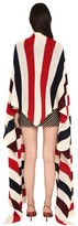 Thumbnail for your product : Missoni Striped Wool Knit Maxi Shawl