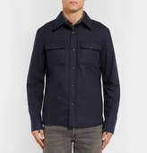 Thumbnail for your product : Ralph Lauren Purple Label Slim-Fit Wool-Blend Shirt Jacket