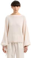 Jil Sander Cotton, Cashmere & Silk Blend Sweater