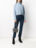 Thumbnail for your product : Kurt Geiger tweed mini Kensington crossbody bag