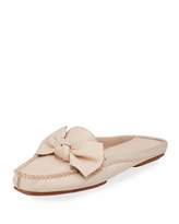 Thumbnail for your product : Kate Spade Mallory Bow Flat Mule Loafer, Blush