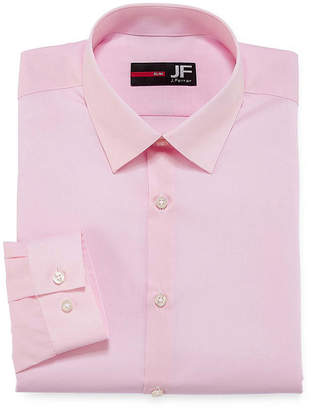Jf J.Ferrar JF  Easy-Care Solid Big & Tall Long Sleeve Dress Shirt