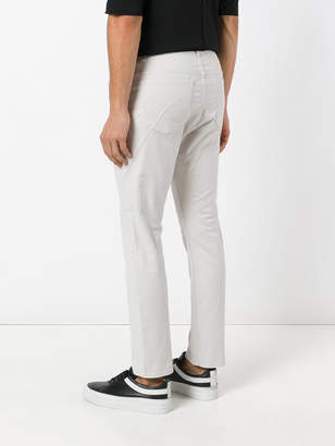 Attachment skinny cropped jeans