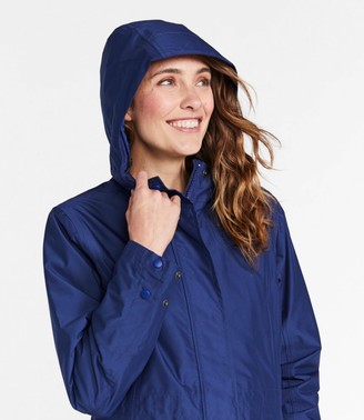 L.L. Bean Women's H2OFF Raincoat, Mesh-Lined