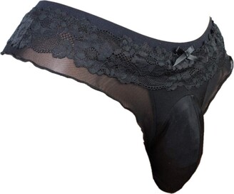 Sissy Pouch Panties Sexy Underwear Lacy Panties Bikini Briefs T