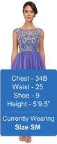 Thumbnail for your product : Alejandra Sky Chloe Rhinestone Tule Dress