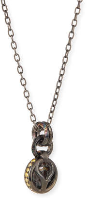 Loree Rodkin Mixed-Diamond Pendant Necklace