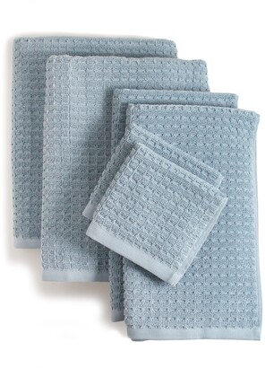 Dkny Quick Dry 6 Pieces Towel Set